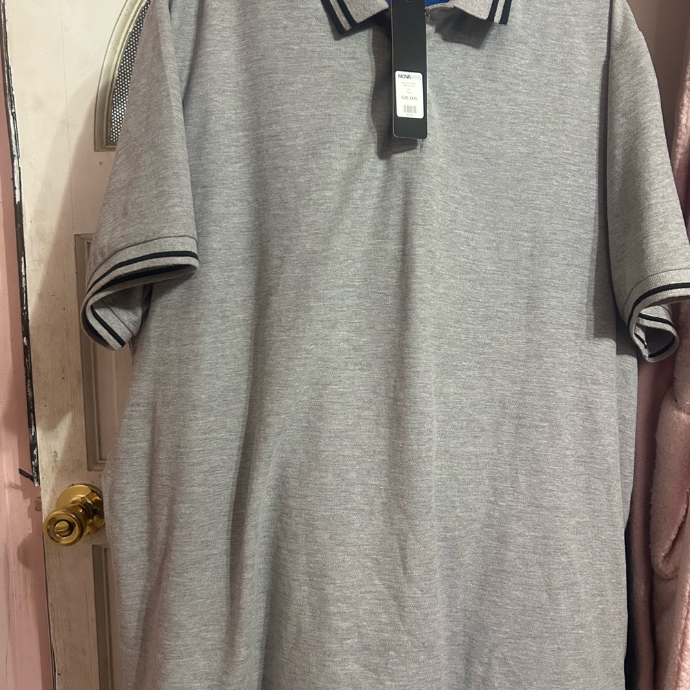 Gray Polo Shirt